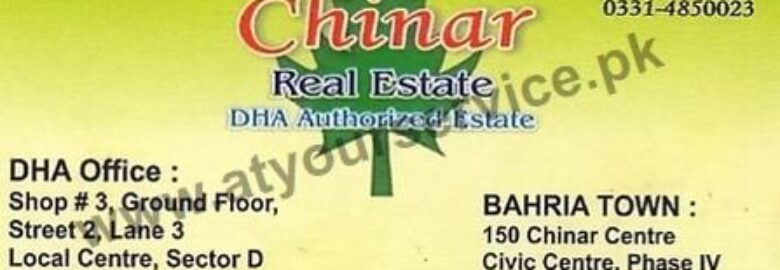 Chinar Real Estate – DHA Phase 2, Islamabad