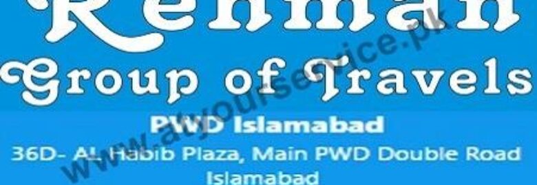 Rehman Group of Travels – Al Habib Plaza, PWD, Islamabad