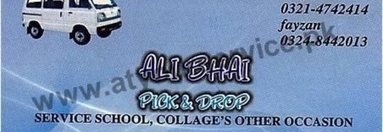 Ali Bhai Pick & Drop – Ravi Road, Karim Park, Lahore