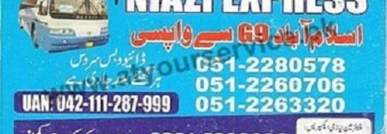 Niazi Express – Karachi Company, G9 Markaz, Islamabad