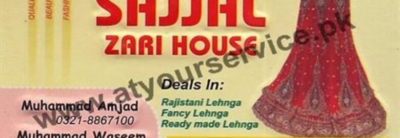 Sajjal Zari House – Nizam Pura Road, Kasur