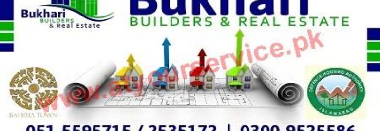 Bukhari Builders & Real Estate – Safari Mall, Safari Villas 1, Bahria Town, Rawalpindi