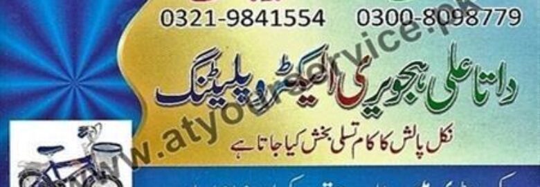 Data Hajveri Electroplating – Bakar Mandi, Sabzazar, Lahore