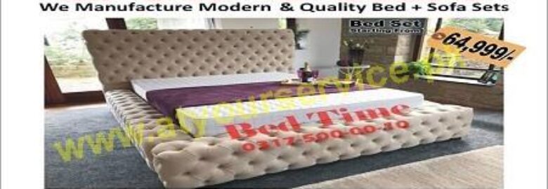 Bed Time (Bed & Sofa Manufacturer) – Main Road, PWD, Islamabad