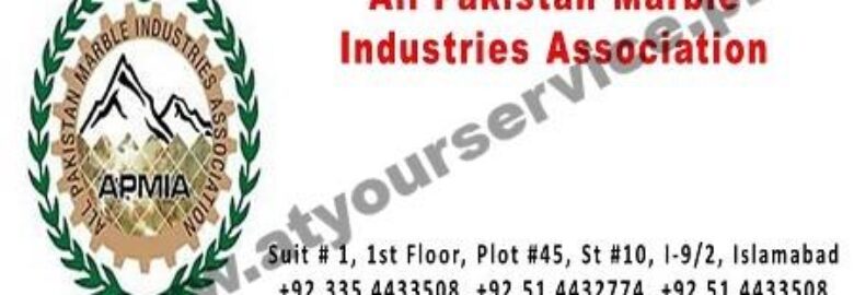 All Pakistan Marble Industries Association – Industrial Area, I-9/2, Islamabad