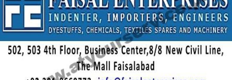 Faisal Enterprises (Indenter, Importer, Engineers) – Business Centre, New Civil Lines, The Mall, Faisalabad