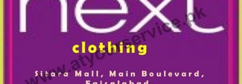 Next Clothing – Sitara Mall, Main Boulevard, Faisalabad