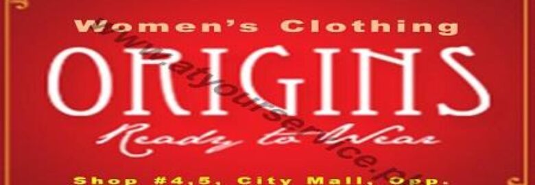 Origins Women’s Clothing – City Mall, Gol Bagh, Gulgasht Colony, Multan