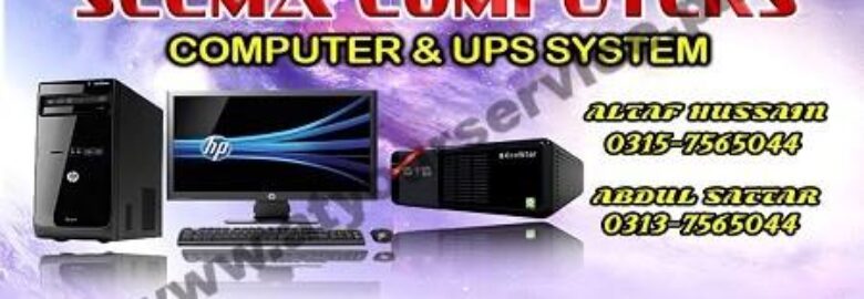 Seema Computers – Opp Summit Bank, Resham Gali, Larkana