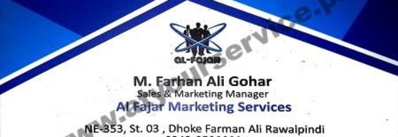 Al Fajar Marketing Services – Dhoke Farman Ali, Rawalpindi