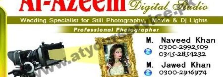 Al Azeem Digital Studio – Shaikh Zaid Islamic Centre, University Road, Karachi