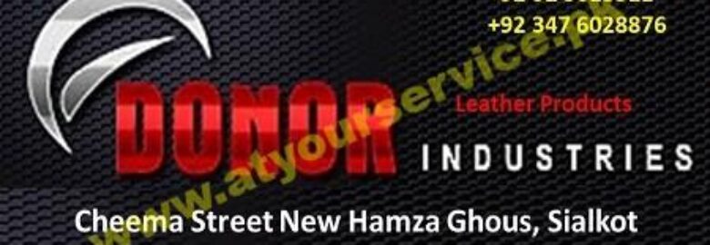 Donor Industries (Leather Products) – Cheema Street, New Hamza Ghous, Sialkot