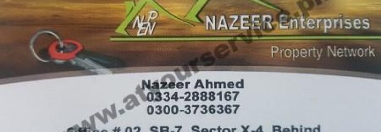 Nazeer Enterprises Property Network – Sector X4, Gulshan e Maymar, Karachi