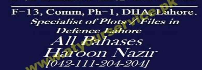 Nazir Estate – Commercial Area, DHA Phase 1, Lahore