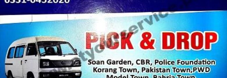 Pick & Drop – Soan Garden, Islamabad