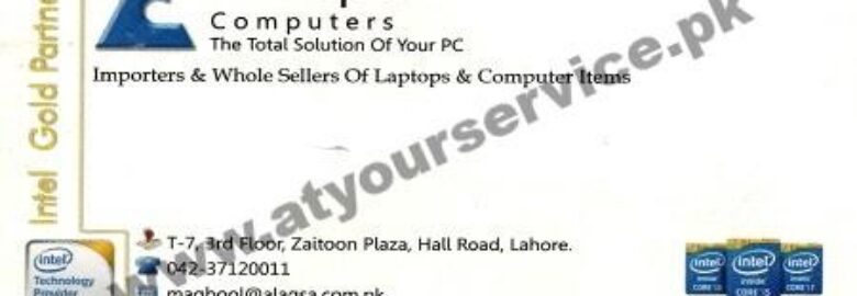 Al Aqsa Computers – Zaitoon Plaza, Hall Road, Lahore