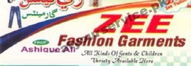 ZEE Fashion Garments – Saima Shopping Centre, Resham Gali, Larkana