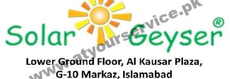 Solar Geyser – Al Kausar Plaza, G-10 Markaz, Islamabad