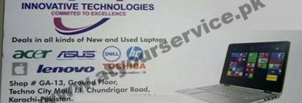 Innovative Technologies – Techno City Mall, I I Chundrigar Road, Karachi