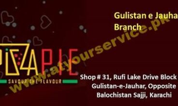 Pizza Pie Restaurant – Block 18, Gulistan e Jauhar, Karachi