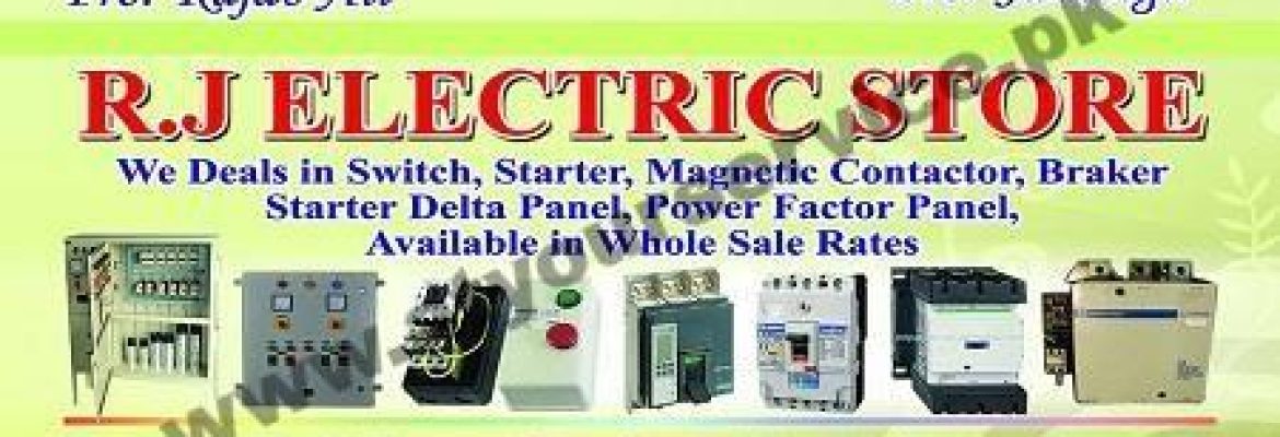 R J Electric Store – Sher Shah Masjid Street, Karachi