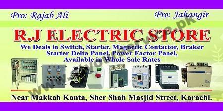 R J Electric Store – Sher Shah Masjid Street, Karachi - Pakistan ...