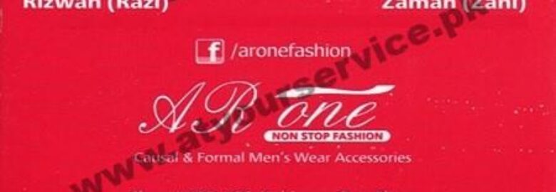 A R One, Non Stop Fashion – Koh e Noor One Plaza, Jaranwala Road, Faisalabad