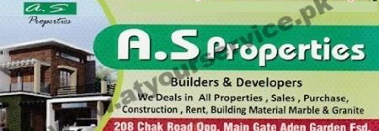 A S Properties – Chak 208 Road, Faisalabad