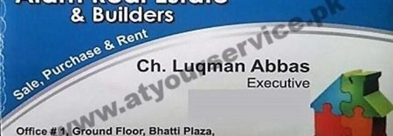 Alam Real Estate & Builders – Bhatti Plaza, Block D, PWD, Islamabad