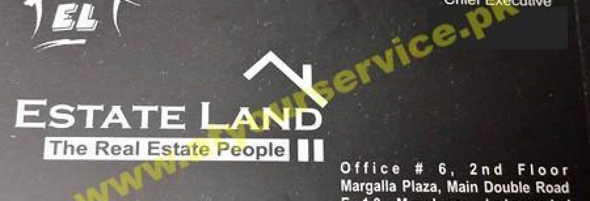 Estate Land – Margalla Plaza, F10 Markaz, Islamabad