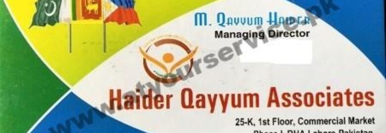 Haider Qayyum Associates – Commercial Market, DHA Phase 1, Lahore