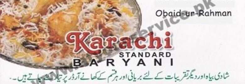 Karachi Standard Biryani – Akbar Chowk, Raja Road, Gulistan Colony, Faisalabad