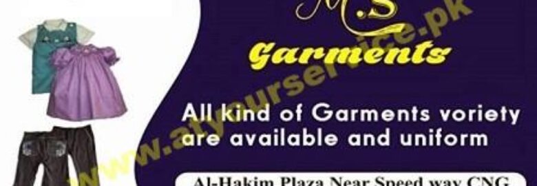 Masha Allah Garments – Al Hakim Centre, Khanna Road, Rawalpindi