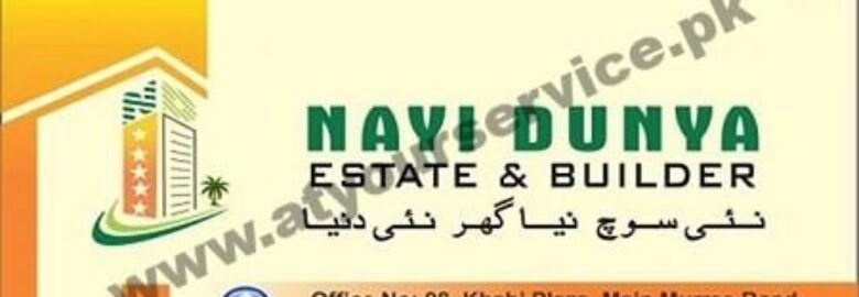 Nayi Dunya Estate & Builder – Khabi Plaza, Murree Road, Bhara Kahu, Islamabad