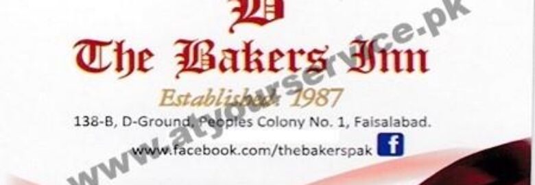 The Bakers Inn – D Ground, Peoples Colony No.1, Faisalabad