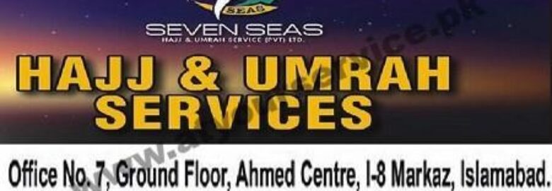 7 Seas Hajj & Umrah Services – Ahmed Centre, I 8 Markaz, Islamabad