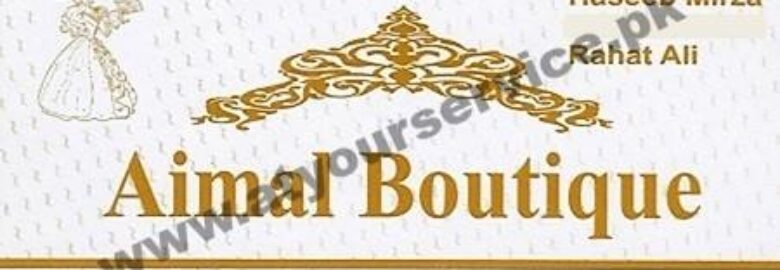 Aimal Boutique – Center Point, Koh e Noor City, Faisalabad