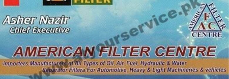 American Filter Centre – Montgomery Road, Lahore