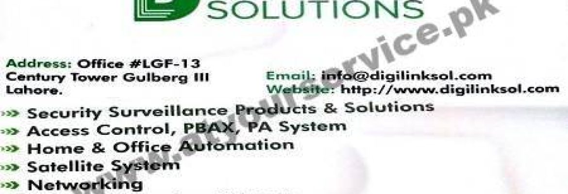 Digi Link Solutions – Century Tower, Gulberg 3, Lahore