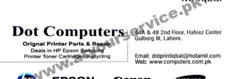 Dot Computers – Hafeez Centre, Main Boulevard, Gulberg III, Lahore