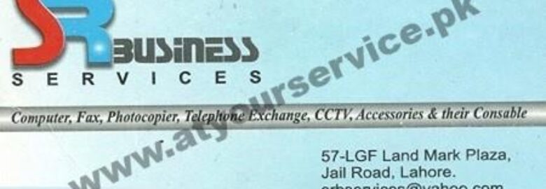 SR Business Services – Landmark Plaza, Jail Road, Lahore