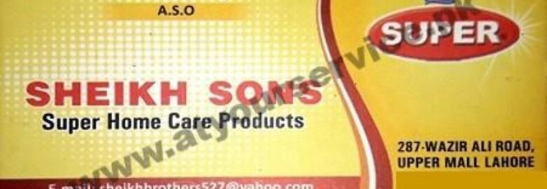 Sheikh Sons – Wazir Ali Road, Upper Mall, Lahore