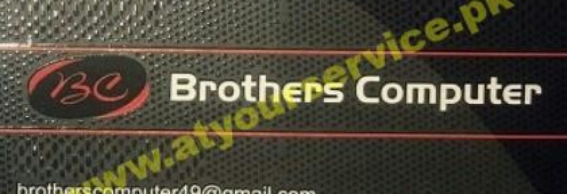 Brothers Computer – Hafeez Centre, Main Boulevard, Gulberg III, Lahore
