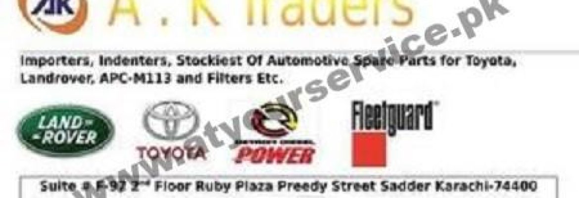 AK Traders – Ruby Plaza, Preedy Street, Saddar, Karachi