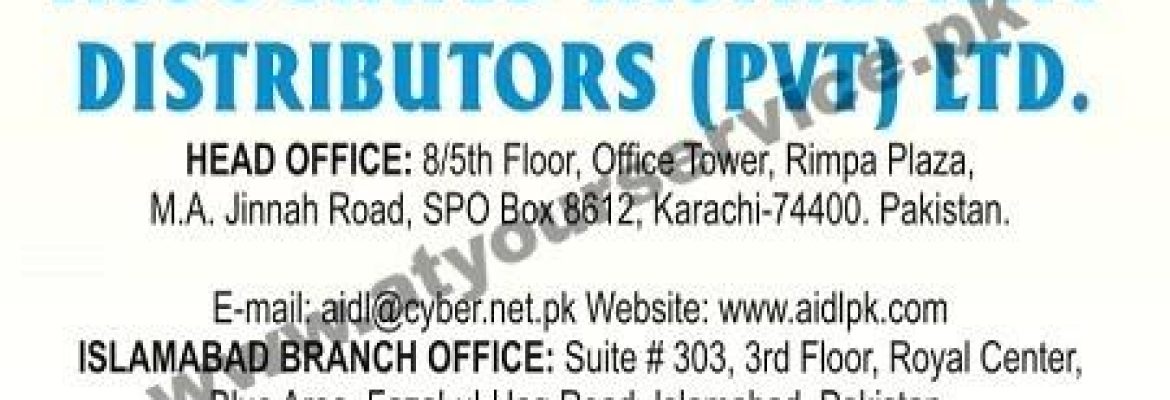 Associated Instrument Distributors – Rimpa Plaza, M A Jinnah Road, Karachi