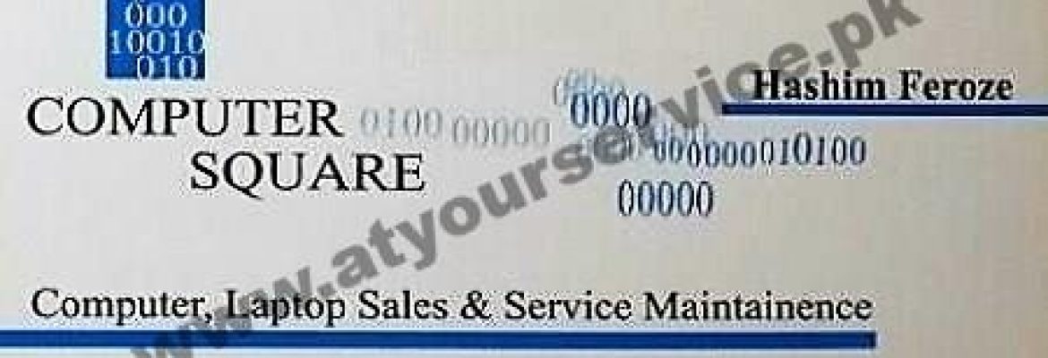 Computer Square – Hafeez Centre, Main Boulevard, Gulberg III, Lahore
