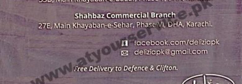 Delizia Restaurant – Khayaban e Badr, DHA Phase 5, Karachi