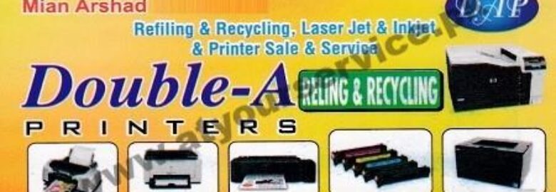 Double-A Printers – Computer Arcade, Rex City, Satyana Road, Faisalabad