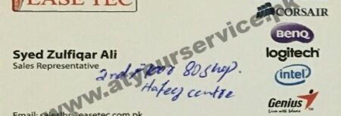 Ease Tec – Hafeez Centre, Main Boulevard Gulberg III, Lahore