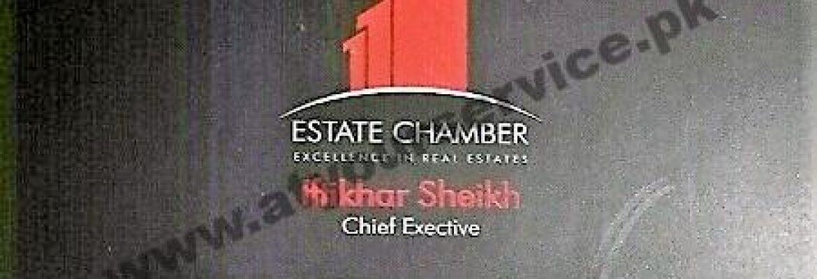 Estate Chamber – Hafeez Centre, Main Boulevard Gulberg III, Lahore